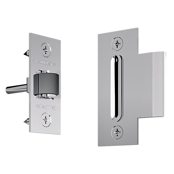 Baldwin Hardware Retén de Rodillo Ajustable 0440 — Cromo pulido