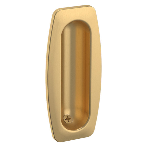 Baldwin Hardware Sliding Jaladera de Puerta 0458 — Latón vintage