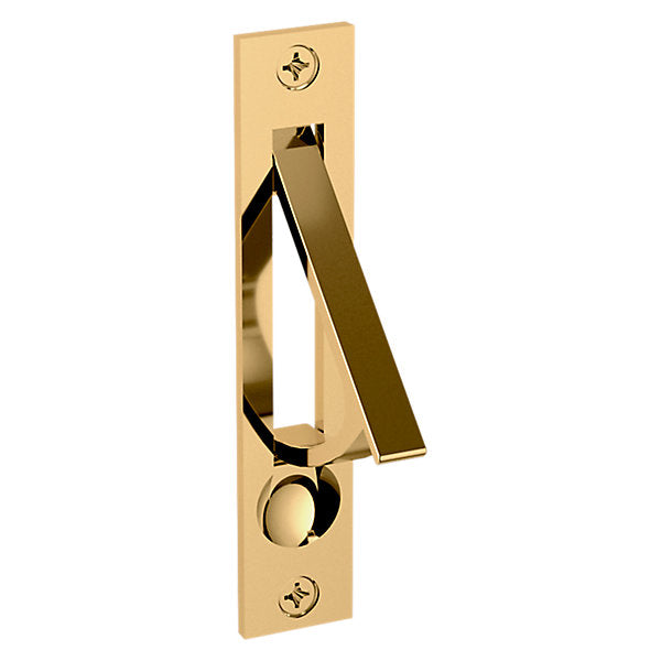 Baldwin Hardware Jaladera de Borde 0465 — Latón pulido Lifetime (PVD)