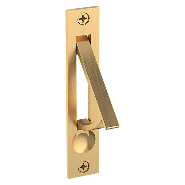 Baldwin Hardware Jaladera de Borde 0465 — Latón satinado Lifetime