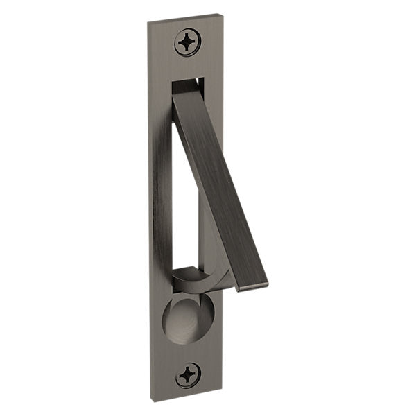 Baldwin Hardware Jaladera de Borde 0465 — Níquel grafito Lifetime