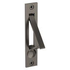 Baldwin Hardware Jaladera de Borde 0465 — Níquel grafito Lifetime
