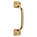 Baldwin Hardware Tirador de Ventana 0470 — Latón pulido Lifetime (PVD)