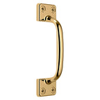Baldwin Hardware Tirador de Ventana 0470 — Latón pulido Lifetime (PVD)
