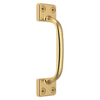 Baldwin Hardware Tirador de Ventana 0470 — Latón satinado Lifetime