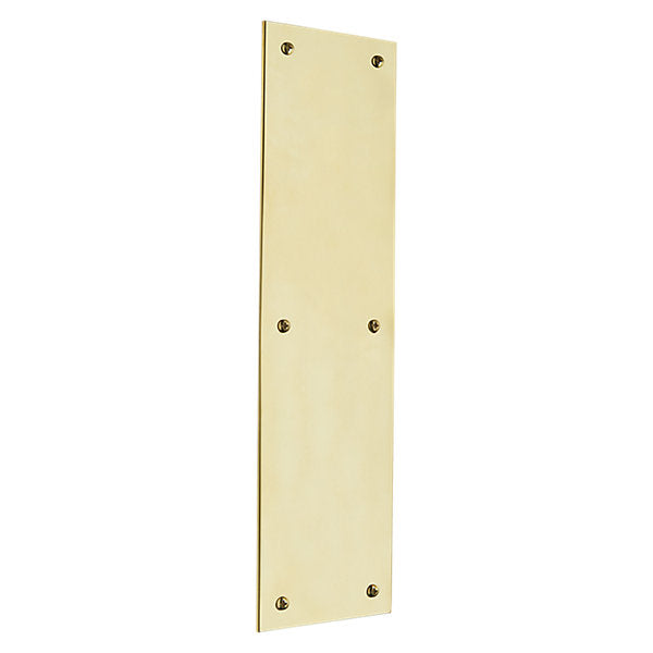 Baldwin Hardware Placa de Empuje 3X12 2121 — Latón sin laca