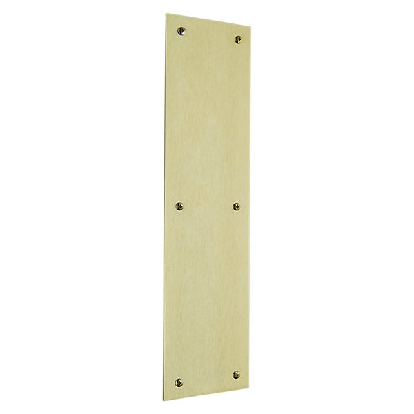 Baldwin Hardware Placa de Empuje 3X12 2121 — Latón satinado Lifetime