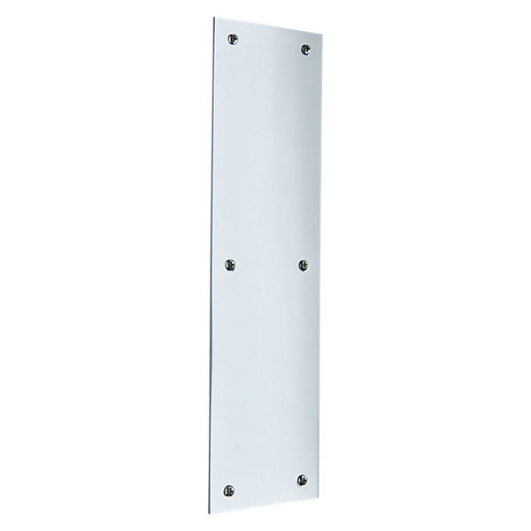 Baldwin Hardware Placa de Empuje 3X12 2121 — Cromo pulido