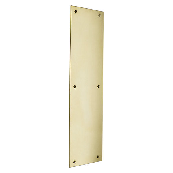 Baldwin Hardware Placa de Empuje 3.5X15 2123 — Latón sin laca