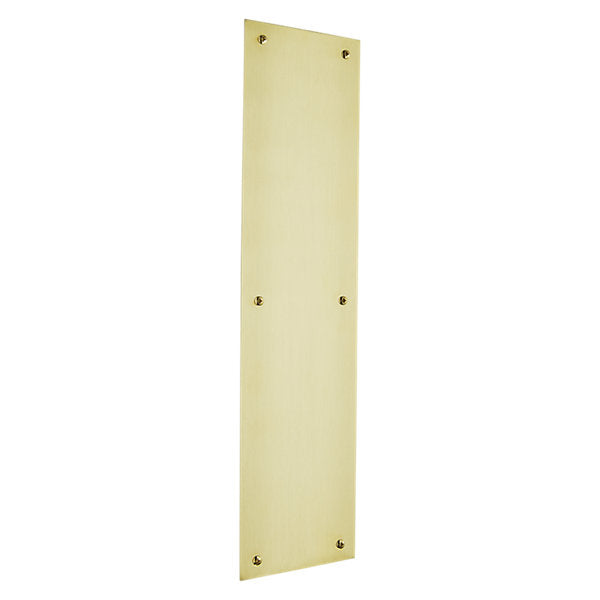 Baldwin Hardware Placa de Empuje 3.5X15 2123 — Latón satinado Lifetime