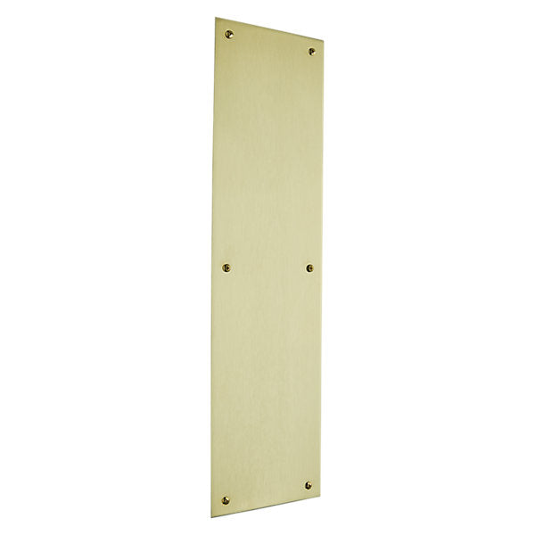 Baldwin Hardware Placa de Empuje 4X16 2124 — Latón satinado Lifetime