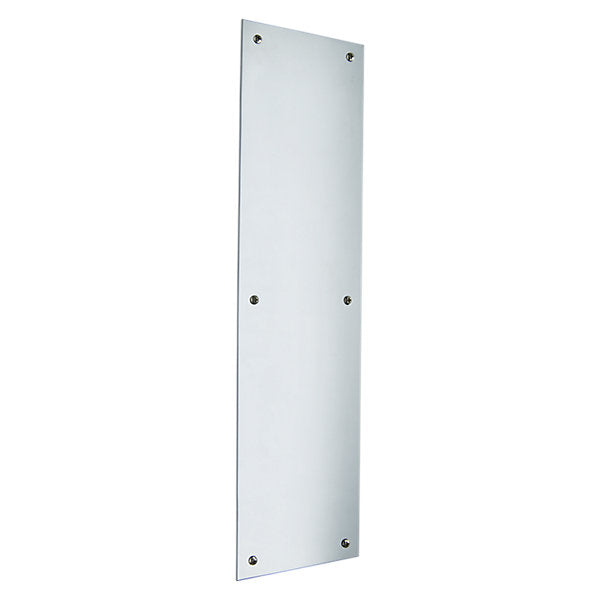 Baldwin Hardware Placa de Empuje 4X16 2124 — Cromo pulido