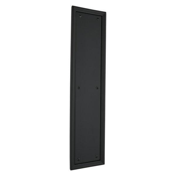 Baldwin Hardware Placa de Empuje 2280 — Negro satinado