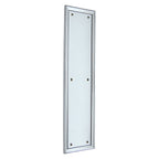 Baldwin Hardware Placa de Empuje 2280 — Cromo pulido