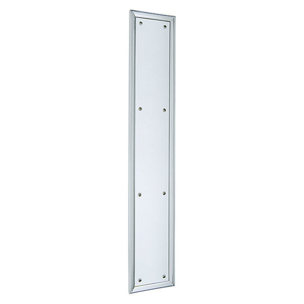 Baldwin Hardware Placa de Empuje 2281 — Cromo pulido