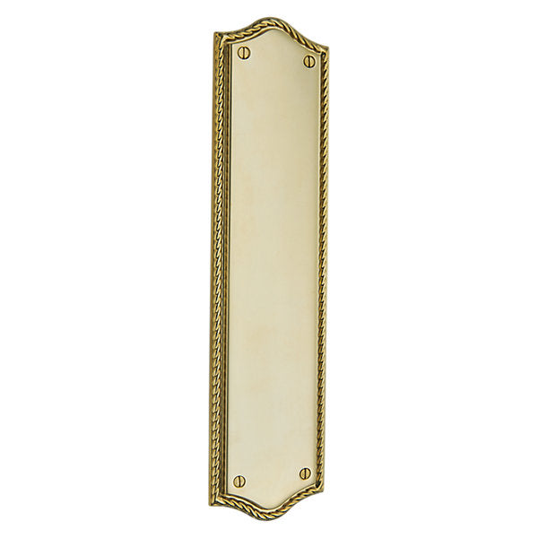 Baldwin Hardware Placa de Empuje 2285 — Latón sin laca