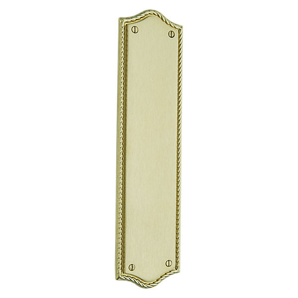 Baldwin Hardware Placa de Empuje 2285 — Latón satinado Lifetime