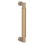Baldwin Hardware Jaladera de Puerta 8IN 2579 — Latón vintage