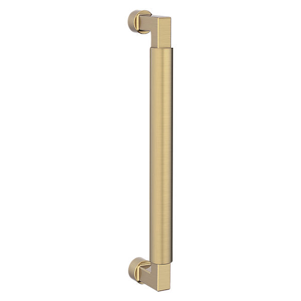 Baldwin Hardware Jaladera de Puerta 10IN 2581 — Latón satinado Lifetime