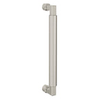 Baldwin Hardware Jaladera de Puerta 10IN 2581 — Níquel satinado Lifetime