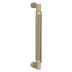 Baldwin Hardware Jaladera de Puerta 10IN Knurled 2582 — Acabado 050