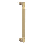 Baldwin Hardware Jaladera de Puerta 10IN Knurled 2582 — Acabado 060
