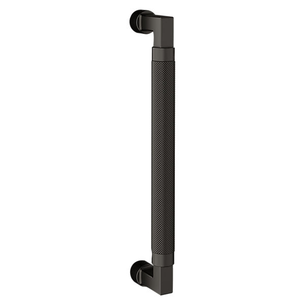 Baldwin Hardware Jaladera de Puerta 10IN Knurled 2582 — Bronce aceitado
