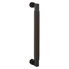 Baldwin Hardware Jaladera de Puerta 10IN Knurled 2582 — Bronce veneciano