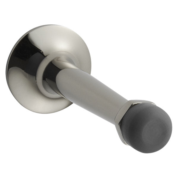 Baldwin Hardware Tope de Pared 4050 — Níquel pulido Lifetime