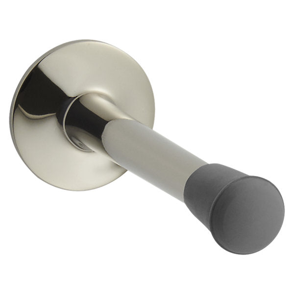 Baldwin Hardware Tope de Pared 4055 — Níquel pulido Lifetime