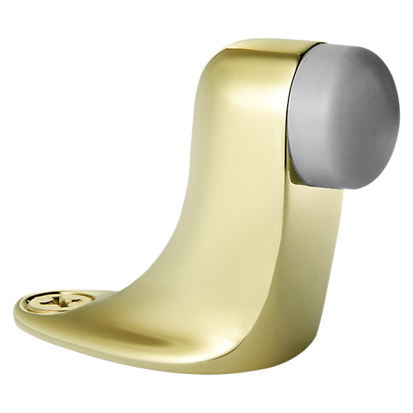 Baldwin Hardware Tope de Piso 4510 — Latón pulido Lifetime (PVD)