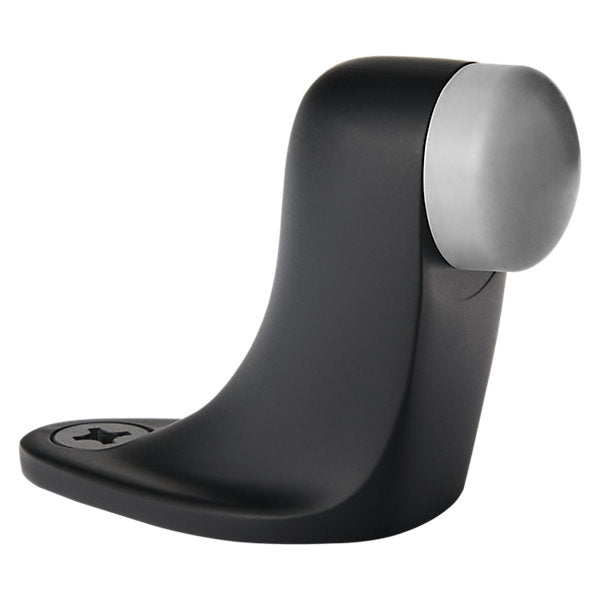 Baldwin Hardware Tope de Piso 4510 — Negro satinado