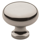 Baldwin Hardware Classic Perilla de Gabinete 1.25" Dia 4706 — Níquel pulido Lifetime