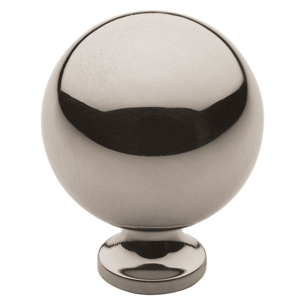 Baldwin Hardware Rnd Perilla de Gabinete 1.25" 4961 — Níquel pulido Lifetime
