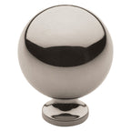 Baldwin Hardware Rnd Perilla de Gabinete 1.25" 4961 — Níquel pulido Lifetime