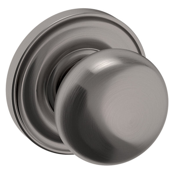 Baldwin Hardware Perilla 5000 con Roseta 5048 — Níquel grafito Lifetime — Paso