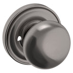 Baldwin Hardware Perilla 5000 con Roseta 5048 — Níquel grafito Lifetime — Privacidad