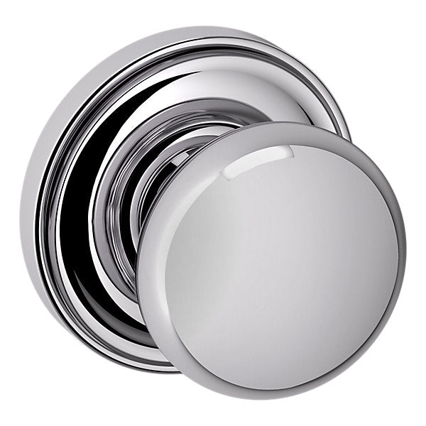 Baldwin Hardware Perilla 5000 con Roseta 5048 — Cromo pulido — Paso