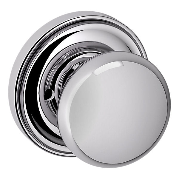 Baldwin Hardware Perilla 5000 con Roseta 5048 — Cromo pulido — Privacidad