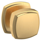 Baldwin Hardware Perilla 5011 con Roseta 5058 — Latón satinado Lifetime — Paso