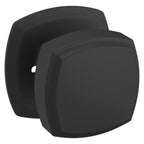 Baldwin Hardware Perilla 5011 con Roseta 5058 — Negro satinado — Privacidad