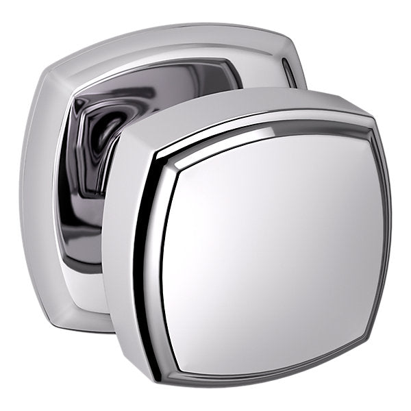Baldwin Hardware Perilla 5011 con Roseta 5058 — Cromo pulido — Paso