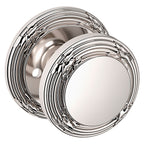 Baldwin Hardware Perilla 5013 con Roseta 5021 — Níquel pulido Lifetime — Privacidad