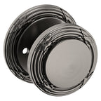 Baldwin Hardware Perilla 5013 con Roseta 5021 — Níquel grafito Lifetime — Privacidad