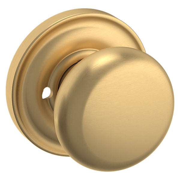 Baldwin Hardware Perilla 5015 Classic con Roseta 5048 — Latón vintage — Privacidad