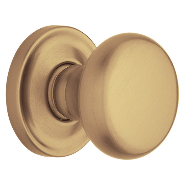 Baldwin Hardware Perilla 5015 Classic con Roseta 5048 — Latón vintage — Dummy completo