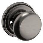 Baldwin Hardware Perilla 5015 Classic con Roseta 5048 — Níquel grafito Lifetime — Privacidad