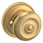 Baldwin Hardware Perilla 5020 Colonial con Roseta 5048 — Latón vintage — Privacidad