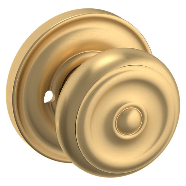 Baldwin Hardware Perilla 5020 Colonial con Roseta 5048 — Latón vintage — Privacidad