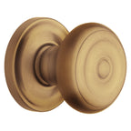 Baldwin Hardware Perilla 5020 Colonial con Roseta 5048 — Latón vintage — Dummy completo